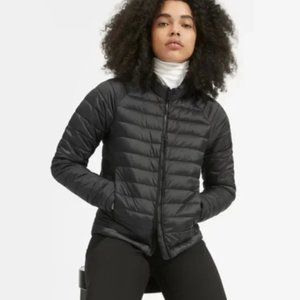 Everlane ReNew Lightweight Puffer, black, size small
